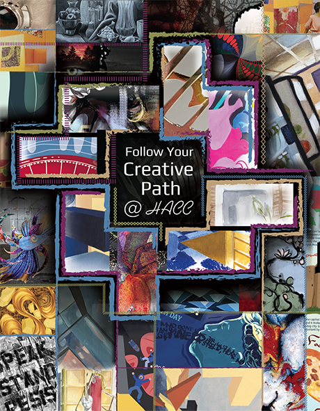 HACC Art Program Campaign Poster