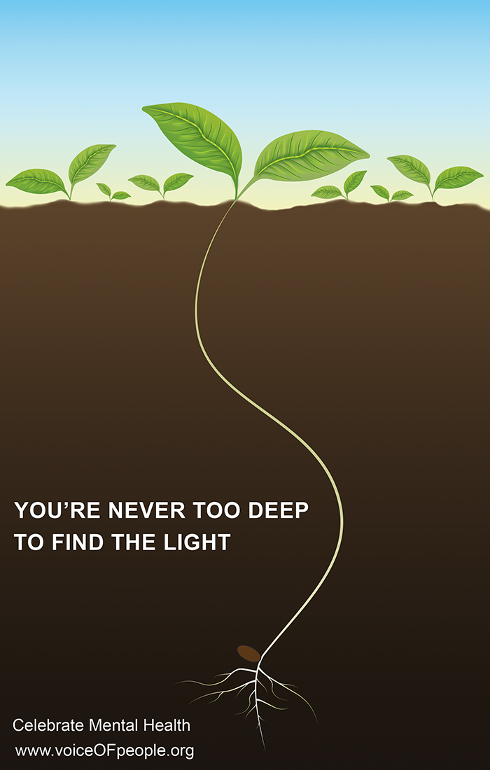 You're never too deep to find the light