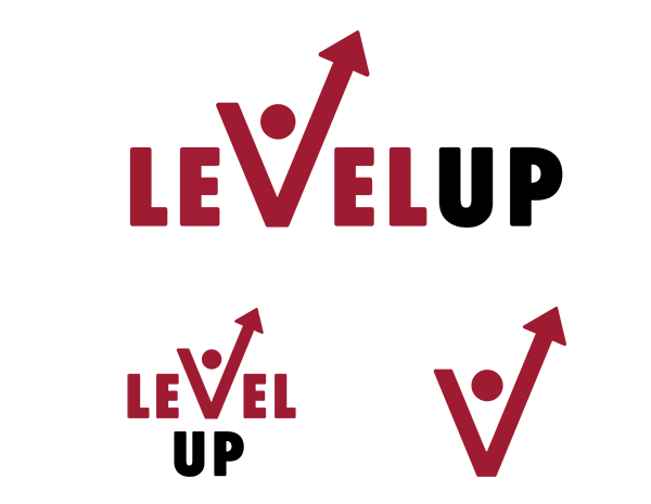 Level Up logo variations