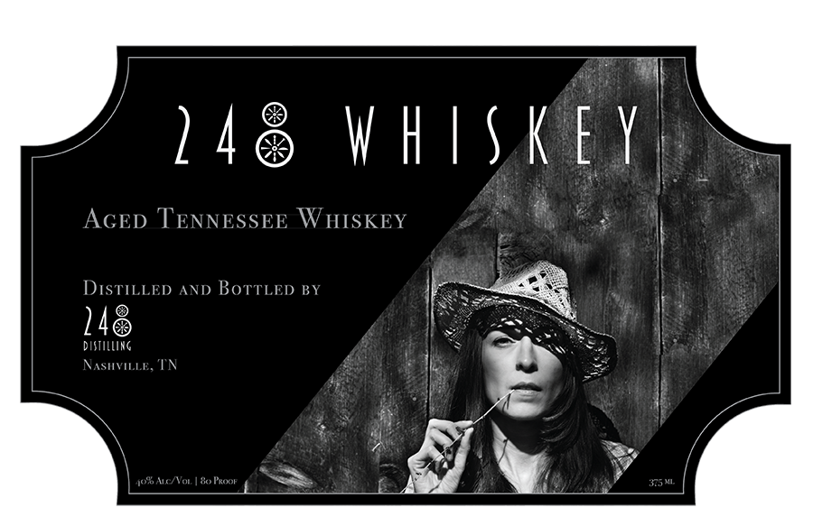 248 Whiskey label logo design placeholder