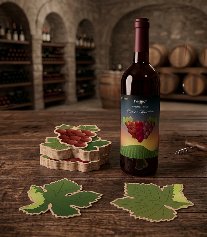 Wine coasters